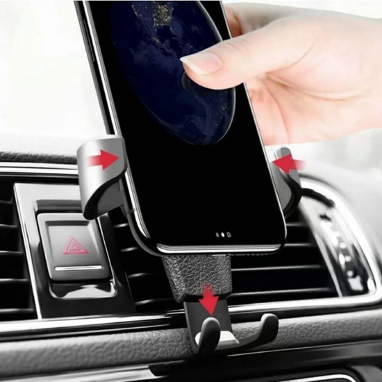 Robinanka® Araç İçi Klima Izgarasına Takılabilen Plastik Oto Telefon Tutucu Gravity Robinanka® Araç İçi Klima Izgarasına Takılabilen Plastik Oto Telefon Tutucu Gravity