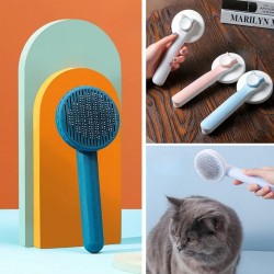 Robinanka Basmalı Kedi Köpek Tüy Toparlayıcı Masaj Etkili Pet Fırçası Robinanka Basmalı Kedi Köpek Tüy Toparlayıcı Masaj Etkili Pet Fırçası