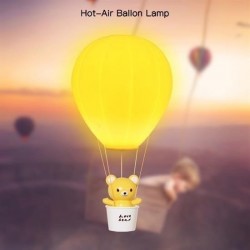 Robinanka Balonlu Ayıcıklı Eğlenceli Dekoratif Gece Lambası Aydınlatması Robinanka Balonlu Ayıcıklı Eğlenceli Dekoratif Gece Lambası Aydınlatması