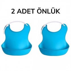 Robinanka Çocuk Bebek Mama Önlüğü Dökülme Engelleyici Bükülebilir Mavi Robinanka Çocuk Bebek Mama Önlüğü Dökülme Engelleyici Bükülebilir Mavi