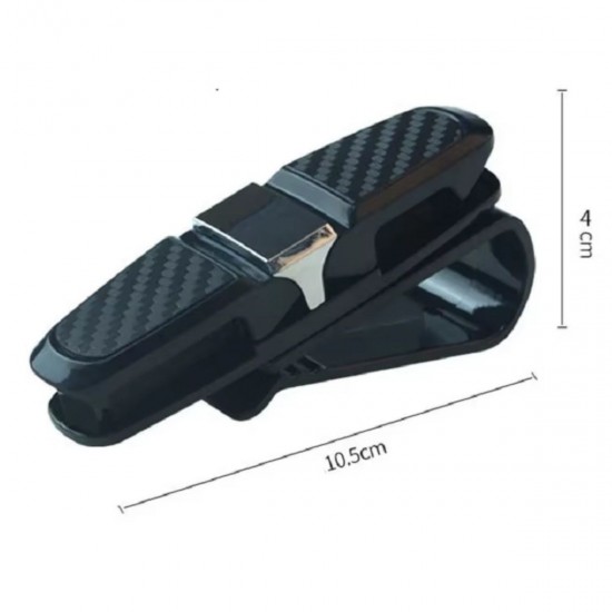 Robinanka® Araç İçi Güneşliğe Takılan 2'li Gözlük,Kart,Para Takmalık Aparat