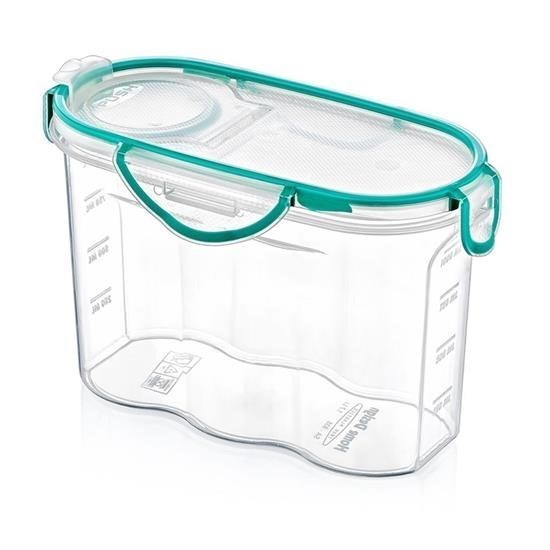 Robinanka® Kilitli Kapaklı Contalı Hava,Su Sıvı Geçirmez 1,2 Litre Erzak Saklama Kabı-SA580 Robinanka® Kilitli Kapaklı Contalı Hava,Su Sıvı Geçirmez 1,2 Litre Erzak Saklama Kabı-SA580