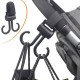 Robinanka® 2li Bebek Arabasına Uyumlu Cırtlı Eşya Taşıma Aparatı 360 Derece Dönebilen Plastik Kanca Robinanka® 2li Bebek Arabasına Uyumlu Cırtlı Eşya Taşıma Aparatı 360 Derece Dönebilen Plastik Kanca
