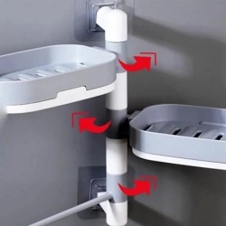 Robinanka Çoklu Sabun Tutucu Fonksiyonel Banyo Sabunluk Robinanka Çoklu Sabun Tutucu Fonksiyonel Banyo Sabunluk