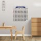 Robinanka® Matematik Öğreten Yüzlük Tablo Duvarda İz Bırakmaz Akıllı Kağıt Yapışkansız Statik 60x60 cm Robinanka® Matematik Öğreten Yüzlük Tablo Duvarda İz Bırakmaz Akıllı Kağıt Yapışkansız Statik 60x60 cm