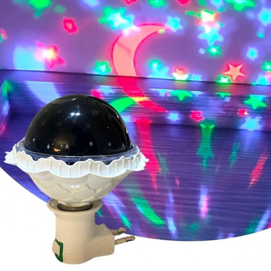 Robinanka® Kristal Gökyüzü Modlu Yıldızlı Hareketli 360 Derece Dönen Kristal Led Ampül Robinanka® Kristal Gökyüzü Modlu Yıldızlı Hareketli 360 Derece Dönen Kristal Led Ampül