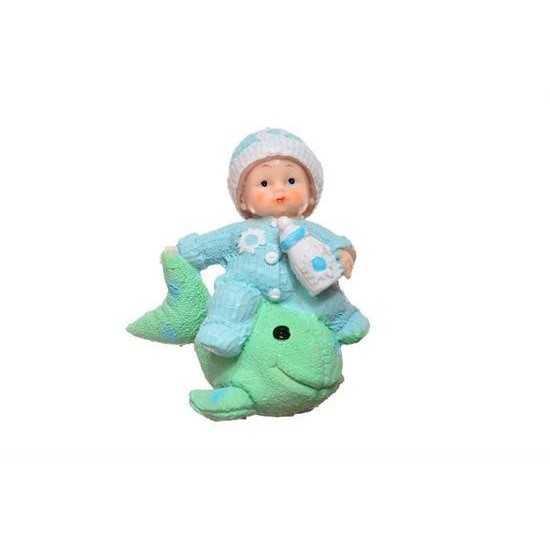 Robinanka® Decotown Hediyelik Sevimli Mavi Bebek Biblo Polyester Süs Eşyası Robinanka® Decotown Hediyelik Sevimli Mavi Bebek Biblo Polyester Süs Eşyası