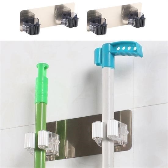 Robinanka Pratik Organizer 4lü Yapışkanlı Fırça Paspas Mop Fırça Sabitleyici Ergonomik Alet Aparatı Robinanka Pratik Organizer 4lü Yapışkanlı Fırça Paspas Mop Fırça Sabitleyici Ergonomik Alet Aparatı