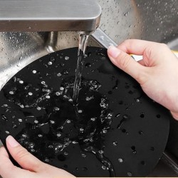 Robinanka Renkli Isıya Dayanıklı Yıkanılabilir Silikon Fırın Ve Airfryer Yuvarlak Pişirme Matı 20 Cm  Robinanka Renkli Isıya Dayanıklı Yıkanılabilir Silikon Fırın Ve Airfryer Yuvarlak Pişirme Matı 20 Cm