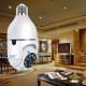 Robinanka® WiFi 360 Panoramik Ampul Kamera Gece Görüş Ses Akıllı Hareket Algılayıcı Robinanka® WiFi 360 Panoramik Ampul Kamera Gece Görüş Ses Akıllı Hareket Algılayıcı