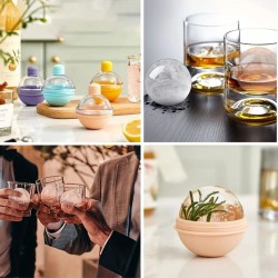 Robinanka Hunili Altı Silikon Kolay Çıkabilen Büyük Boy Küre Buzluk Robinanka Hunili Altı Silikon Kolay Çıkabilen Büyük Boy Küre Buzluk
