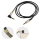 Robinanka® 3.5mm AUX Kablosu Jak Erkek Erkek L Tipi 1 Metre Ses Aktarım Kablosu Robinanka® 3.5mm AUX Kablosu Jak Erkek Erkek L Tipi 1 Metre Ses Aktarım Kablosu