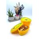 Robinanka® 2'li İç İçe Geçebilen Armut Model Saklama ve Beslenme Kabı Seti (550 ml + 250 ml) Robinanka® 2'li İç İçe Geçebilen Armut Model Saklama ve Beslenme Kabı Seti (550 ml + 250 ml)