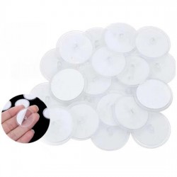 Robinanka 20 Adet Şeffaf Yuvarlak 3 Cm Çaplı Güçlü Disk Yapışkanlar Robinanka 20 Adet Şeffaf Yuvarlak 3 Cm Çaplı Güçlü Disk Yapışkanlar