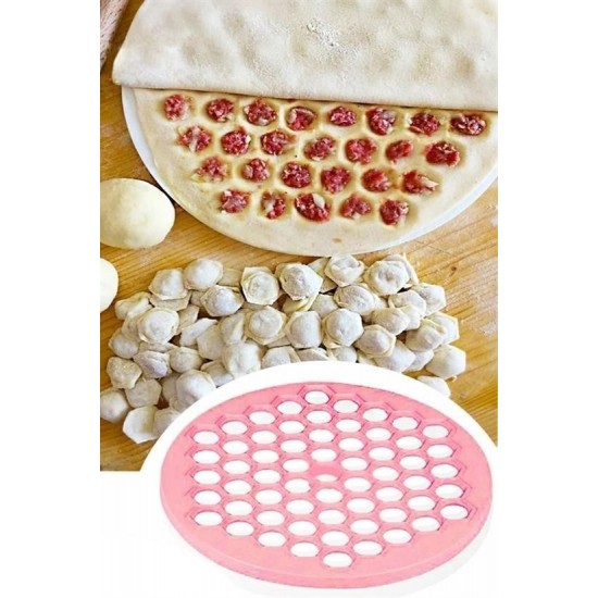Robinanka® 61 Bölmeli Petek Şekilli Pratik Mantı Kesici Açma Kalıbı Mantımatik Robinanka® 61 Bölmeli Petek Şekilli Pratik Mantı Kesici Açma Kalıbı Mantımatik