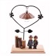 Robinanka® Pilli Işıklı Romantik Çift Tema Büyük Boy Dekoratif Ahşap Biblo Robinanka® Pilli Işıklı Romantik Çift Tema Büyük Boy Dekoratif Ahşap Biblo
