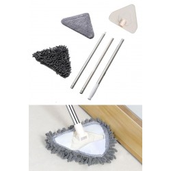 Robinanka Teleskopik Saplı 150 cm Üçgen Mop Cam Duvar Tavan Fayans Parke Temizleyici Mop Robinanka Teleskopik Saplı 150 cm Üçgen Mop Cam Duvar Tavan Fayans Parke Temizleyici Mop