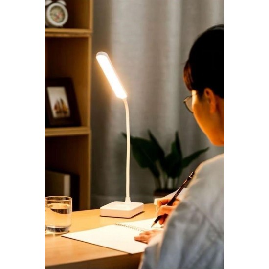 Robinanka® İnce Uzun USBli Dokunmatik 3 Kademeli 360 Derece Özel Göz Korumalı led Lityum Masa Lambası Robinanka® İnce Uzun USBli Dokunmatik 3 Kademeli 360 Derece Özel Göz Korumalı led Lityum Masa Lambası