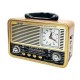 Robinanka Orta Boy Saat Göstergeli Retro Ahşap Tasarım Bluetooth Hoparlörlü Radyo – FM/AM Destekli, Şarjlı ve Taşınabilir Radyo NS-8898 Robinanka Orta Boy Saat Göstergeli Retro Ahşap Tasarım Bluetooth Hoparlörlü Radyo – FM/AM Destekli, Şarjlı ve Taşınabilir Radyo NS-8898