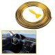 Robinanka Gold Araba Oto Trim Dekorasyon Şeridi Kauçuk Elastik Kolay Kurulum 5 metre Şerit Bant Robinanka Gold Araba Oto Trim Dekorasyon Şeridi Kauçuk Elastik Kolay Kurulum 5 metre Şerit Bant
