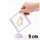 Robinanka® 9x9 cm Standlı 3D Takı Ziynet Hatıra Koleksiyon Saklama Kutusu Şeffaf Film Çerçevesi Robinanka® 9x9 cm Standlı 3D Takı Ziynet Hatıra Koleksiyon Saklama Kutusu Şeffaf Film Çerçevesi