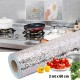 Robinanka® Rulo Gümüş Alüminyum Folyo Duvar Kağıdı, Kendinden Yapışkanlı Raf İçi, Su Geçirmez Folyo 2 mt x 60 cm Robinanka® Rulo Gümüş Alüminyum Folyo Duvar Kağıdı, Kendinden Yapışkanlı Raf İçi, Su Geçirmez Folyo 2 mt x 60 cm