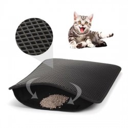 Robinanka Kedi Tuvalet Önü Kum Toplayıcı Temizleyici Elekli Gri Paspas Robinanka Kedi Tuvalet Önü Kum Toplayıcı Temizleyici Elekli Gri Paspas