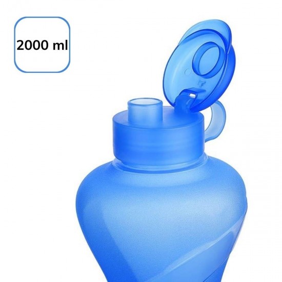 Robinanka® 2000ML Kapasiteli Sporcu Tipi Suluk Pratik El Matarası TP-487 Robinanka® 2000ML Kapasiteli Sporcu Tipi Suluk Pratik El Matarası TP-487
