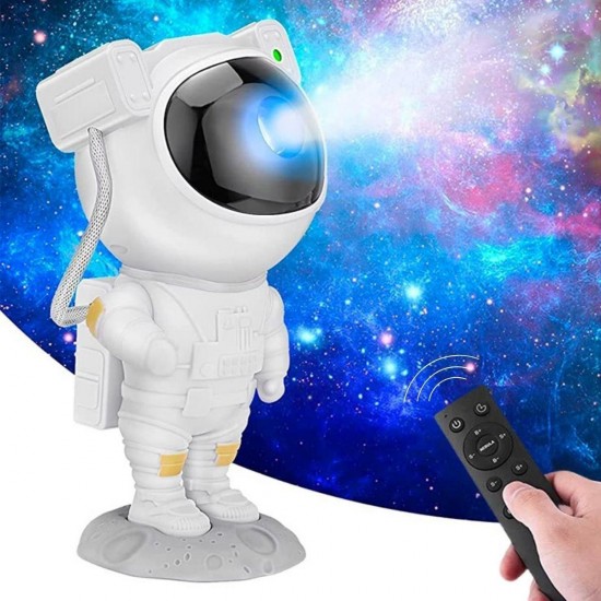 Robinanka® Uzaktan Kumandalı ve Zamanlayıcılı Farklı Renk Işık Modlu Astronot Projektör Gece Lambası Robinanka® Uzaktan Kumandalı ve Zamanlayıcılı Farklı Renk Işık Modlu Astronot Projektör Gece Lambası