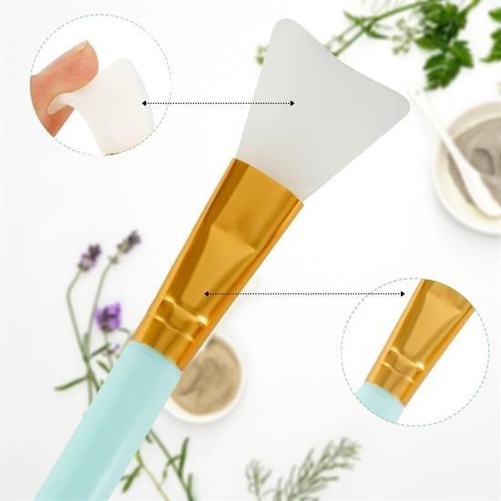 Robinanka® 2li Silikon Temizlemesi Kolay Kullanılabilen Yüz Cilt Bakımı Maske Ve Krem Spatulası Robinanka® 2li Silikon Temizlemesi Kolay Kullanılabilen Yüz Cilt Bakımı Maske Ve Krem Spatulası