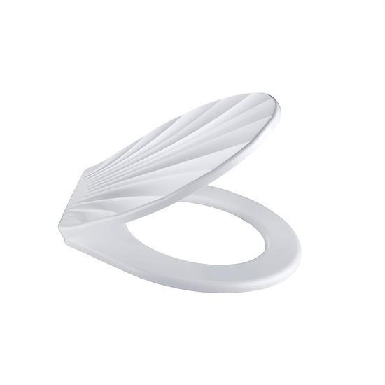 Robinanka® Desenli Şık Ergonomik Rahat Beyaz Renk Klozet Kapağı Robinanka® Desenli Şık Ergonomik Rahat Beyaz Renk Klozet Kapağı