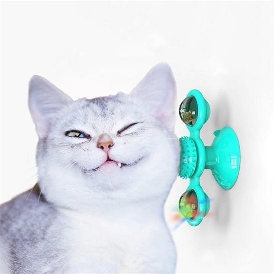 Robinanka Pet Malzemeleri Vantuzlu Fırıldak Toplu Dönen Şeffaf Depo Tasarım İnteraktif Kedi Oyuncağı Robinanka Pet Malzemeleri Vantuzlu Fırıldak Toplu Dönen Şeffaf Depo Tasarım İnteraktif Kedi Oyuncağı