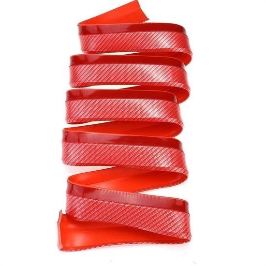 Robinanka® Kırmızı Renkli 2,5 Metre Araba Oto Ön Tampon Koruyucu Kauçuk Pratik Tampon Şerit Bant Döşeme Robinanka® Kırmızı Renkli 2,5 Metre Araba Oto Ön Tampon Koruyucu Kauçuk Pratik Tampon Şerit Bant Döşeme