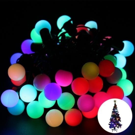 Robinanka® Dekoratif Minik Top 40 Ledli Dekoratif Dolama Led Işık (RGB) Robinanka® Dekoratif Minik Top 40 Ledli Dekoratif Dolama Led Işık (RGB)