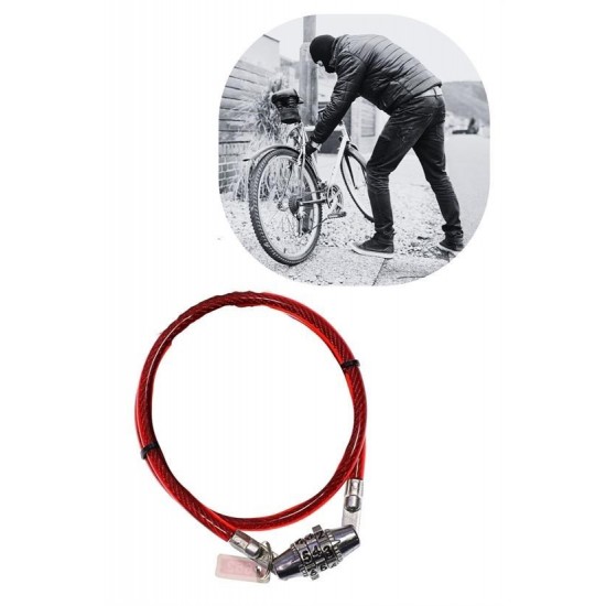 Robinanka® Şifreli Pratik ve Sağlam Bisiklet Kilidi Robinanka® Şifreli Pratik ve Sağlam Bisiklet Kilidi