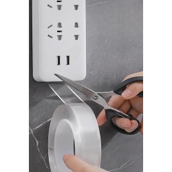 Robinanka Ultra Güçlü Çift Taraflı 2 mt x 3 cm Çift Taraflı Nano Bant  Robinanka Ultra Güçlü Çift Taraflı 2 mt x 3 cm Çift Taraflı Nano Bant