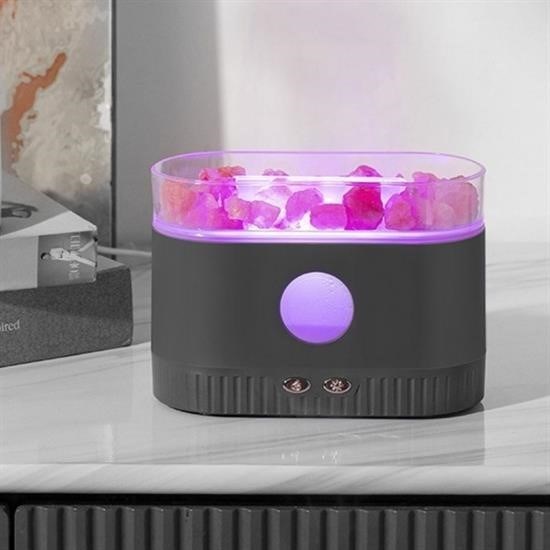 Robinanka® Himalaya Tuzlu Renkli Led Aydınlatmalı 200ml Hava Nemlendiricili Aromaterapi Difüzörü Robinanka® Himalaya Tuzlu Renkli Led Aydınlatmalı 200ml Hava Nemlendiricili Aromaterapi Difüzörü