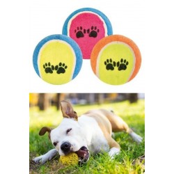 Robinanka  3lü Renkli Desenli Tenis Topu Kedi Köpek Oyuncağı Robinanka  3lü Renkli Desenli Tenis Topu Kedi Köpek Oyuncağı