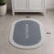 Robinanka Sihirli Süper Su Emici Kaymaz Tabanlı Oval Paspas 40*60 cm Robinanka Sihirli Süper Su Emici Kaymaz Tabanlı Oval Paspas 40*60 cm