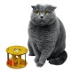 Robinanka® Ahşap Kafes Renkli Toplu Kedi Patisi Desenli Sesli Kedi Oyuncağı Robinanka® Ahşap Kafes Renkli Toplu Kedi Patisi Desenli Sesli Kedi Oyuncağı