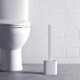 Robinanka® Duvara Monte Edilebilir Kapaklı Askılı Klozet Yumuşak Silikon Başlıklı Tuvalet Fırçası Seti Robinanka® Duvara Monte Edilebilir Kapaklı Askılı Klozet Yumuşak Silikon Başlıklı Tuvalet Fırçası Seti