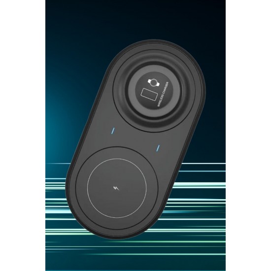 Robinanka® 2si 1arada Kablosuz Saat,Kulaklık ve Telefon Hızlı Şarj Etme Aparatı Robinanka® 2si 1arada Kablosuz Saat,Kulaklık ve Telefon Hızlı Şarj Etme Aparatı