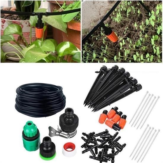 Robinanka® 10 Metre Bahçe Damlama Sulama Sistemi Seti Hortum ve Ek Parçaları Robinanka® 10 Metre Bahçe Damlama Sulama Sistemi Seti Hortum ve Ek Parçaları