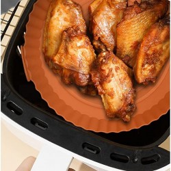 Robinanka Renkli Isıya Dayanıklı Yıkanılabilir Silikon Fırın Ve Airfryer Yuvarlak Model Pişirme Matı 20 Cm  Robinanka Renkli Isıya Dayanıklı Yıkanılabilir Silikon Fırın Ve Airfryer Yuvarlak Model Pişirme Matı 20 Cm