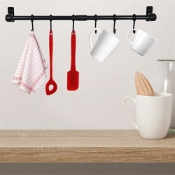 Robinanka Duvara Monte Edilen 6 Kancalı Dekor Kaşıklık ve Kupa Askısı Robinanka Duvara Monte Edilen 6 Kancalı Dekor Kaşıklık ve Kupa Askısı