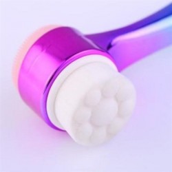 Robinanka Çift İşlevli Renkli Cilt Yüz Temizleme Fırçası Peeling Masaj Etkili Gözenek Temizleyici Alet Robinanka Çift İşlevli Renkli Cilt Yüz Temizleme Fırçası Peeling Masaj Etkili Gözenek Temizleyici Alet