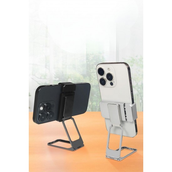 Robinanka® 360 derece Dönen Tüm Telefon Tipleri İle Uyumlu Metal Telefon Standı Braket Robinanka® 360 derece Dönen Tüm Telefon Tipleri İle Uyumlu Metal Telefon Standı Braket