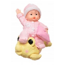 Robinanka Decotown Hediyelik Sevimli Pembe Bebek Biblo Polyester Süs Eşyası Robinanka Decotown Hediyelik Sevimli Pembe Bebek Biblo Polyester Süs Eşyası