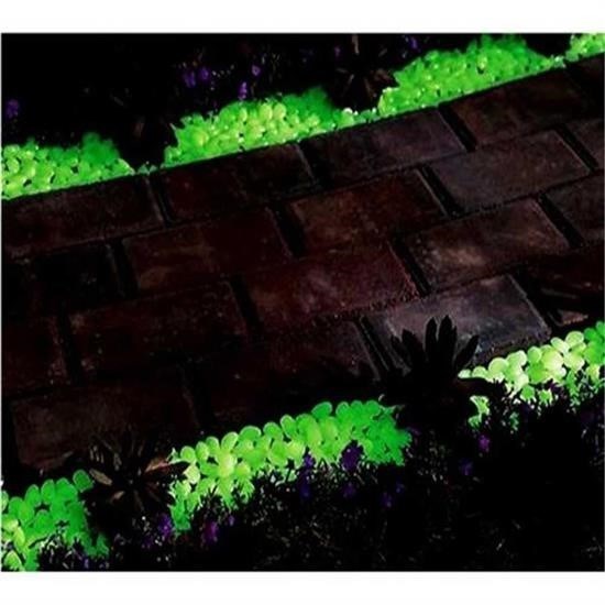 Robinanka Gece Karanlıkta Işık Vererek Parlayan Dekoratif Çakıl Taşları Robinanka Gece Karanlıkta Işık Vererek Parlayan Dekoratif Çakıl Taşları