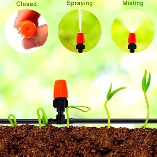 Robinanka® 10 Metre Bahçe Damlama Sulama Sistemi Seti Hortum ve Ek Parçaları Robinanka® 10 Metre Bahçe Damlama Sulama Sistemi Seti Hortum ve Ek Parçaları